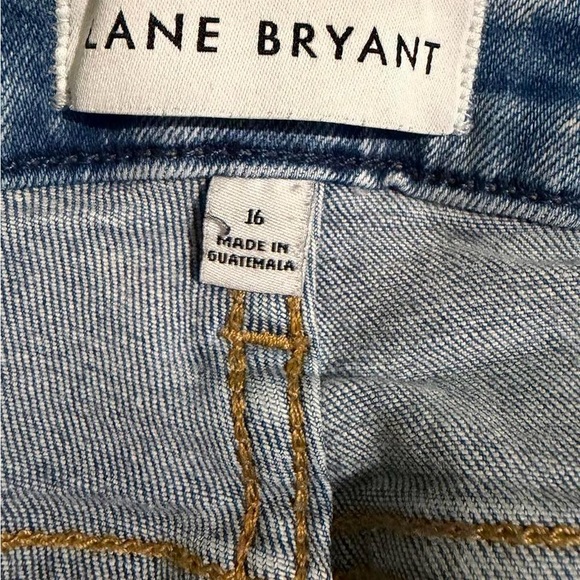 Lane Bryant Distressed high rise skinny jeans - Picture 5 of 7